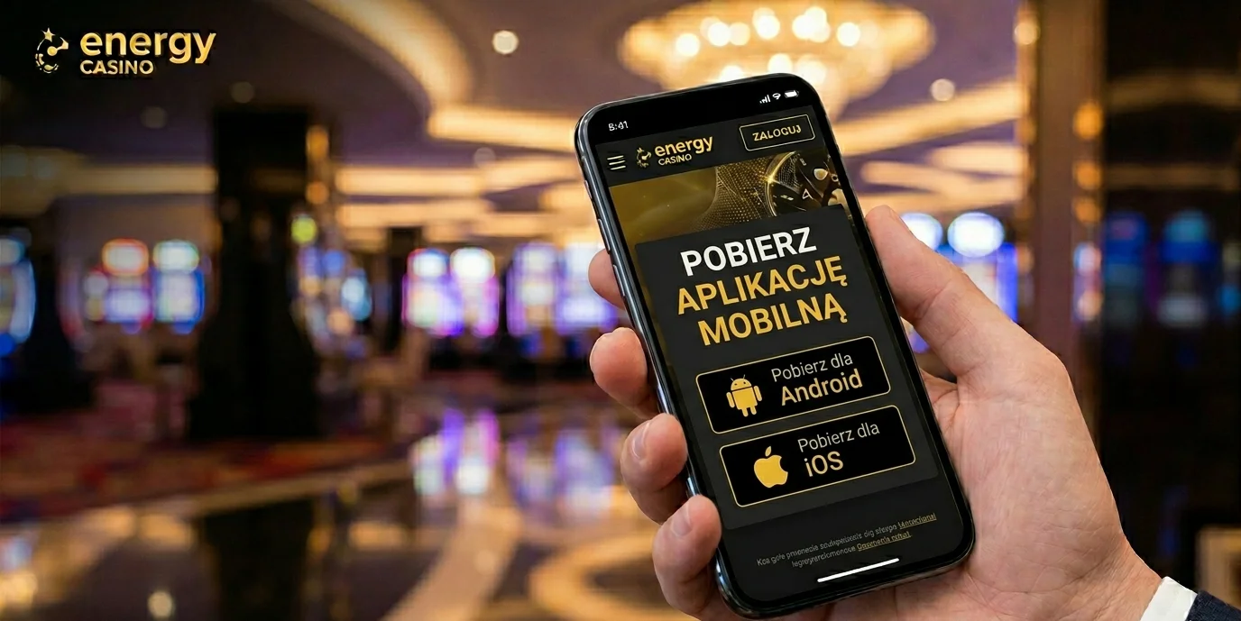 Pobieranie aplikacji mobilnej Energy Casino dla Androida i iOS