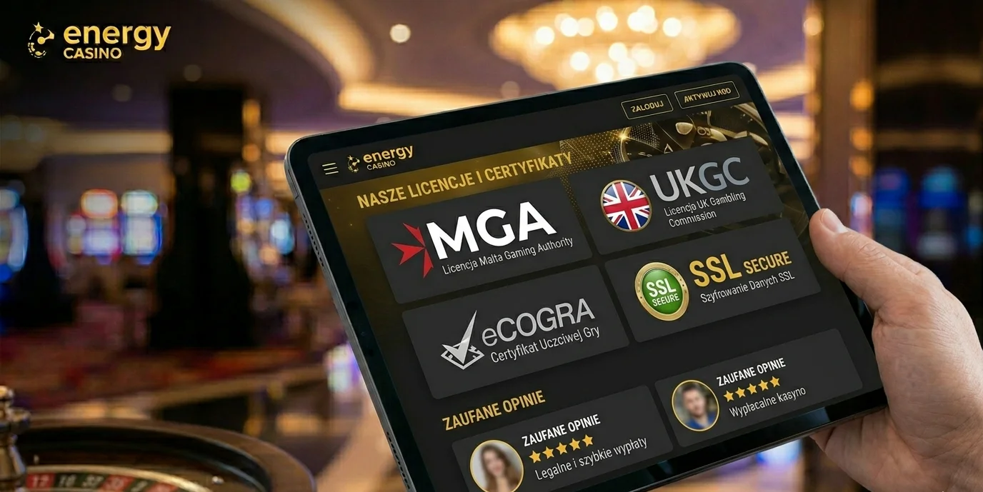 Licencje i certyfikaty Malta Gaming Authority dla Energy Casino