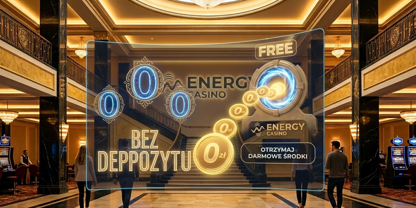Bonus bez depozytu w Energy Casino — darmowe środki na start